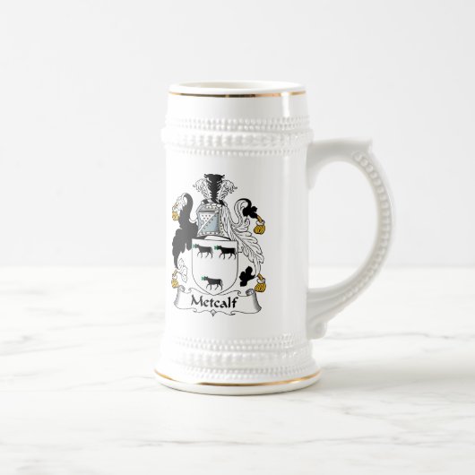 Metcalfの家紋 ビールジョッキ (右)