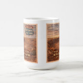 Meteor Crater Winslow Arizona 66 コーヒーマグカップ (中央)
