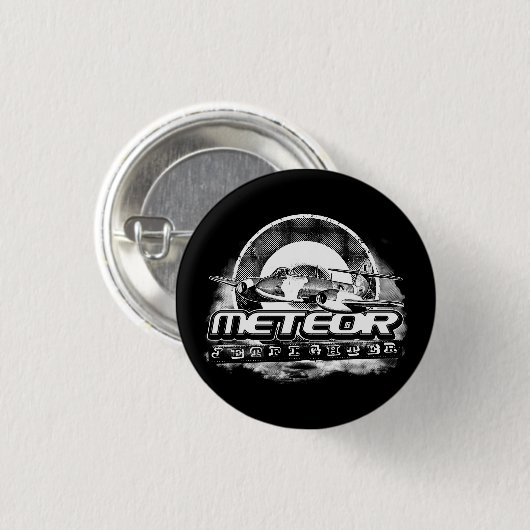 Meteor Pinbackボタン 缶バッジ (正面&裏面)