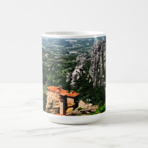 Meteoraギリシャのマグ コーヒーマグカップ