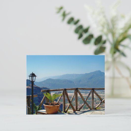 Meteora、Greeceはがき ポストカード (スタンド正面)