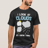 Meteorology Forecast Meteorologist Weather   1 Tシャツ (正面)