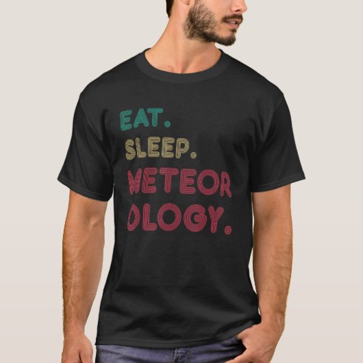 Meteorology Routine T Tシャツ (正面)