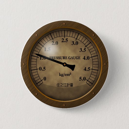 meter1 缶バッジ (正面)