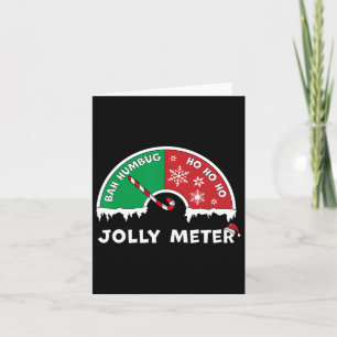 Meter Bah HumbugへすてきHo Ho Hoアンチクリスマス カード