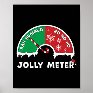 Meter Bah HumbugへすてきHo Ho Hoアンチクリスマス ポスター