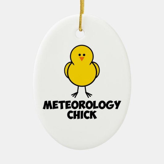 Meterologyのひよこ セラミックオーナメント (正面)