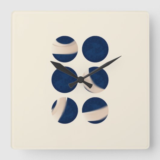 mether_10_relations_1 スクエア壁時計 (正面)