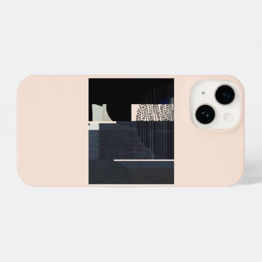 mether_14_intersections_2 iPhoneケース iPhone 14ケース (裏面横)