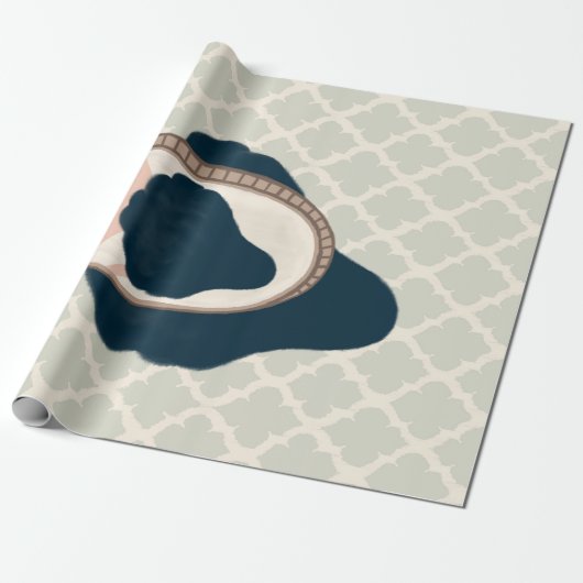 mether_15_a鏡内の女の子 ラッピングペーパー (アンロールド)