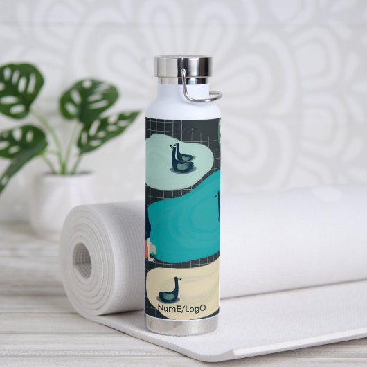 mether_17_tarnの女の子 ウォーターボトル (ヨガ)