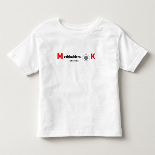 methkaldemak トドラーTシャツ (正面)