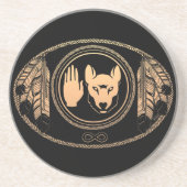 Metisのコースターの最初国家のプライドの暴動の旗 コースター (正面)