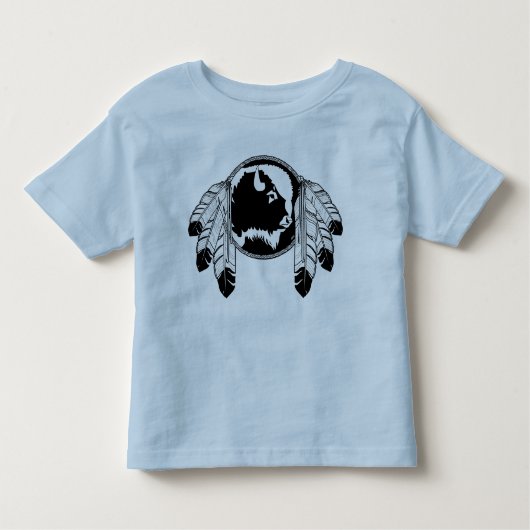 Metisの幼児のワイシャツの天然野性生物の芸術のベビーのワイシャツ トドラーTシャツ (正面)