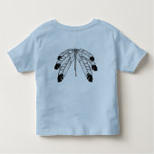 Metisの幼児のワイシャツの天然野性生物の芸術のベビーのワイシャツ トドラーTシャツ (裏面)