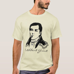 Metisの英雄のワイシャツのCuthbertグラントMetisのTシャツ Tシャツ