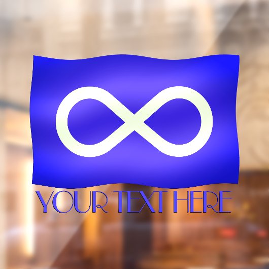 MetisフラグデカールパーソナライズMetisウィンドウデカール ウィンドウサイン (シート2)