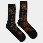 Metis Art Socks Native Beading Socks Customize ソックス (右)