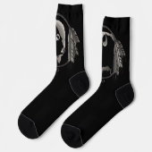 Metis Nations Socks Native Tribal Buffalo Socks  ソックス (左)