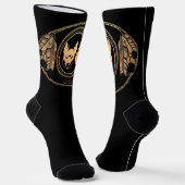 Metis Nations Socks Native Tribal Flag Socks  ソックス (傾斜あり)