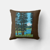 Metoliusの川の源流、オレゴン クッション (裏面)