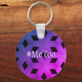 MeTooステートメント キーホルダー (正面)