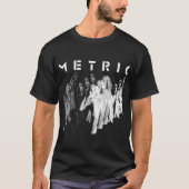METRIC BAND     (4) Tシャツ (正面)