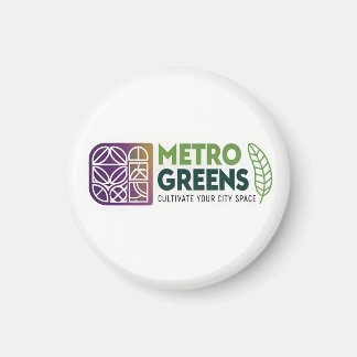 Metro Greens Urban Farming T-Shirt | City Gardener マグネット
