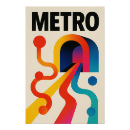 Métro - Poster ポスター