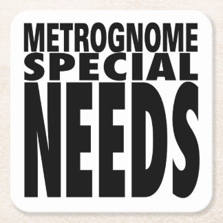 Metrognomeスペシャルはコースターを必要とします スクエアペーパーコースター