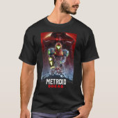 Metroid Read Galactic Groupゲーミングポスター Tシャツ (正面)