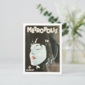 Metropolisヴィンテージポスター葉書 ポストカード (スタンド正面)