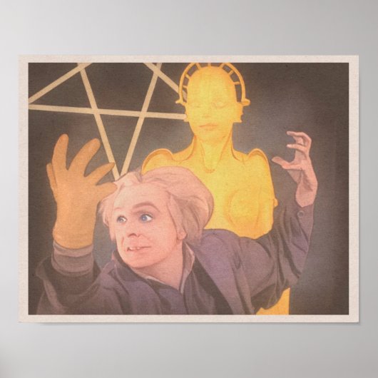 Metropolis (1927) – 発明者の啓示 ポスター (正面)