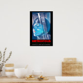 METROPOLIS Ein Film Von Fritz Lang Old German Film ポスター (キッチン)