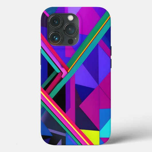 Metropolis Grid:デジタル反射 Case-Mate iPhoneケース (裏面)