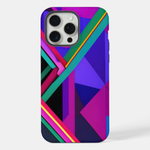 Metropolis Grid：デジタル反射 iPhone 15 Pro Maxケース