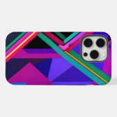 Metropolis Grid：デジタル反射 iPhoneケース (裏面横)