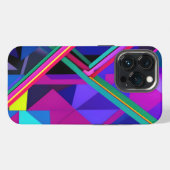 Metropolis Grid:デジタル反射 iPhoneケース (裏面横)