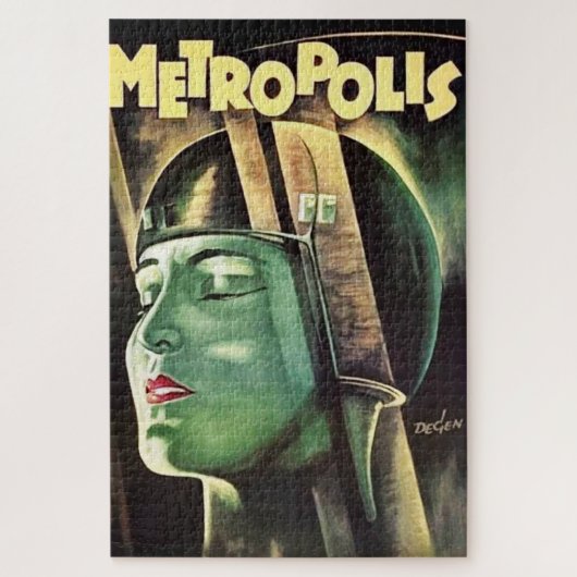 Metropolis Vintage Movie   ジグソーパズル (縦)