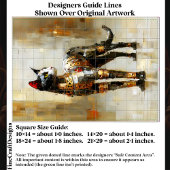 Mettalic Steampunk Cat Portrait EM5R Decoupage 薄葉紙