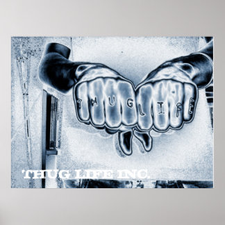 METTALIC THUG LIFE, THUG LIFE INC. ポスター
