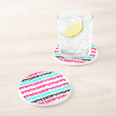 Mettlervisionの刺激を受けたなピンクのコースター コースター (側面)