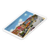 Metuchen NJ、メイン通り、ヴィンテージ マグネット (左側)