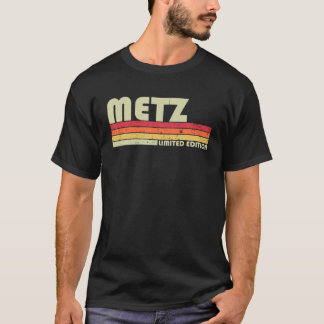 METZ姓レトロおもしろいヴィンテージ80S 90S誕生日 Tシャツ