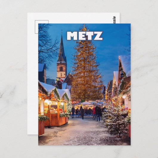 Metz Christmas Magic ポストカード (正面/裏面)