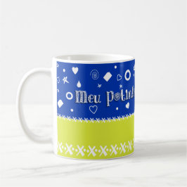 Meu potinho de Felicidade! コーヒーマグカップ