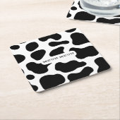 Meuh Meuh スクエアペーパーコースター (アングル)