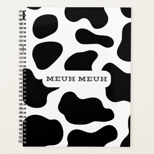 Meuh Meuh プランナー手帳 (正面)