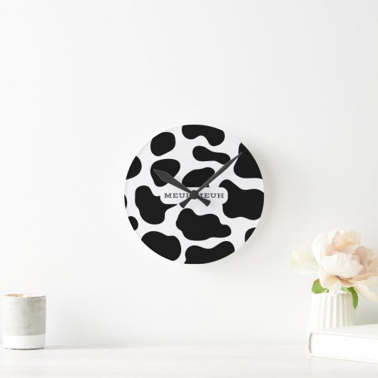 Meuh Meuh  ラウンド壁時計 (ホーム)