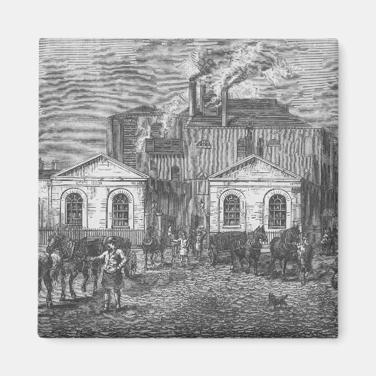 Meux's Brewery, 1830 マグネット (正面)